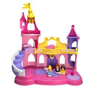Fisher-Price Little People Disney Princess Musical Dancing Palace 2014 WORKS